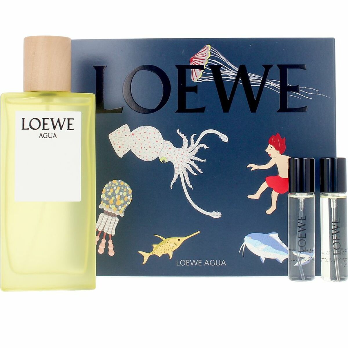 Set profumo da donna Loewe AGUA DE LOEWE ELLA EDT 3 pezzi-0