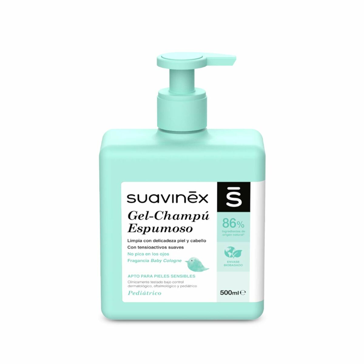 Șampon pentru copii Suavinex Spumos (500 ml)-0