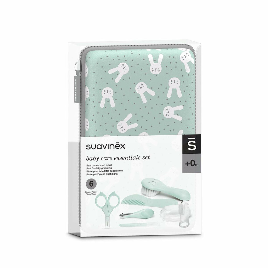 Set Manicura Bebé Suavinex Hygge Baby Manicura Verde Verde 7 Piezas-2