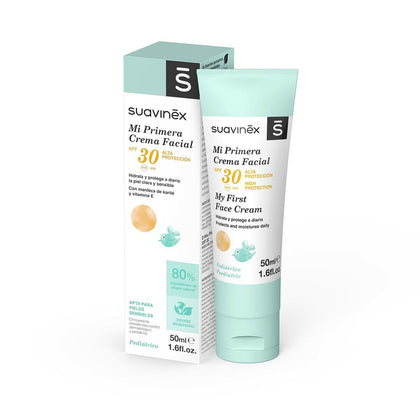 Crème Hydratante Visage Bébé Suavinex Crema Spf 30 50 ml