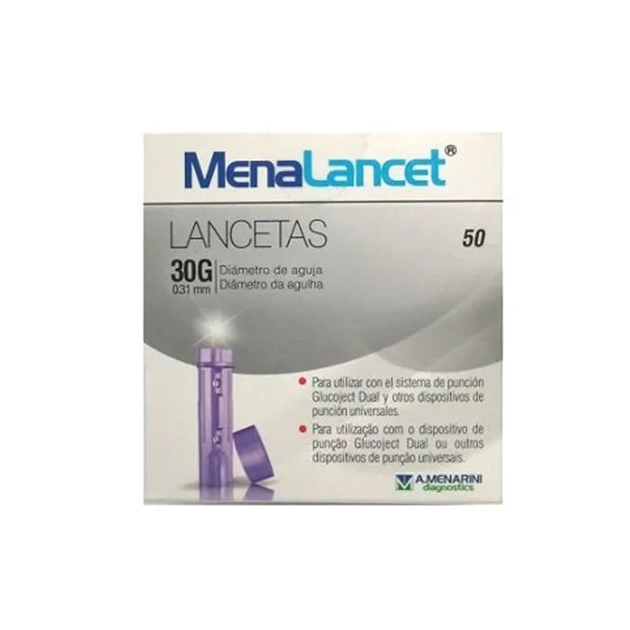 Menarini Menalancet 30 g 50 Lancette