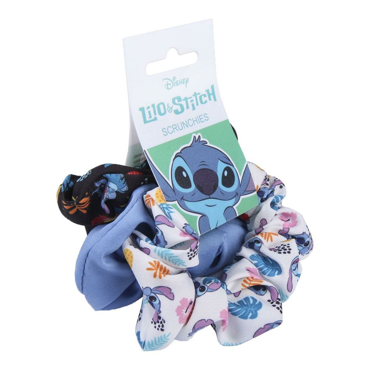 Legături de păr Stitch Multicolor 3 Bucuri-2