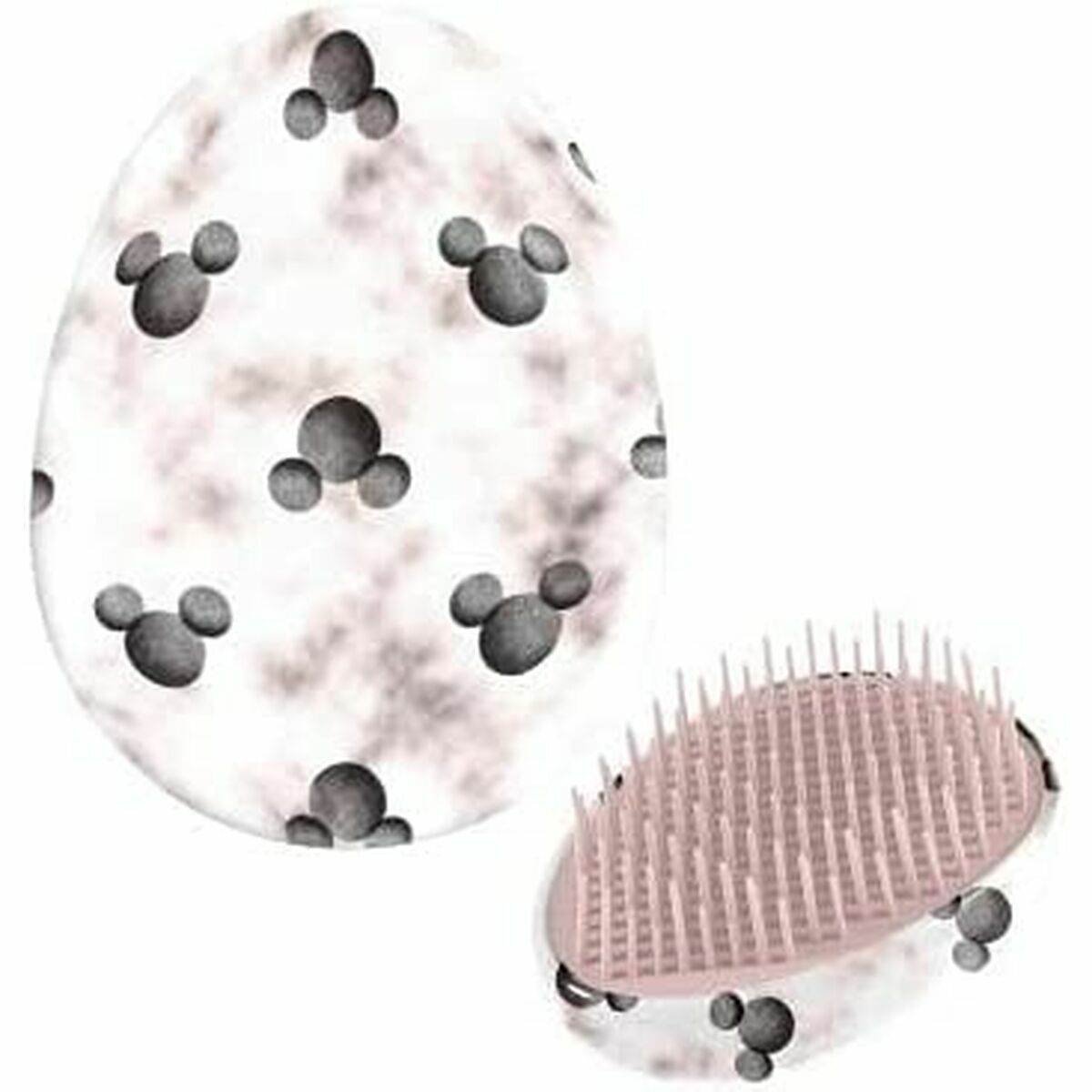 Detangling Hairbrush Disney   Pink Mickey Mouse 7 x 9 x 4 cm-0