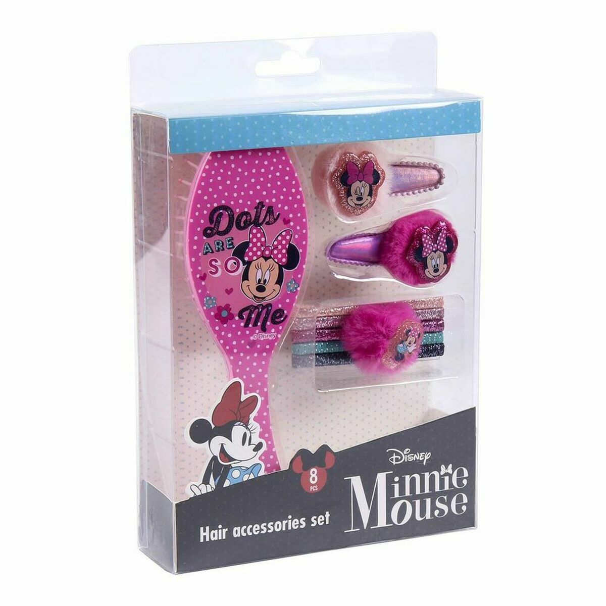 Child's Hairedressing Set Inca Minnie Mouse (8 Pieces)-5