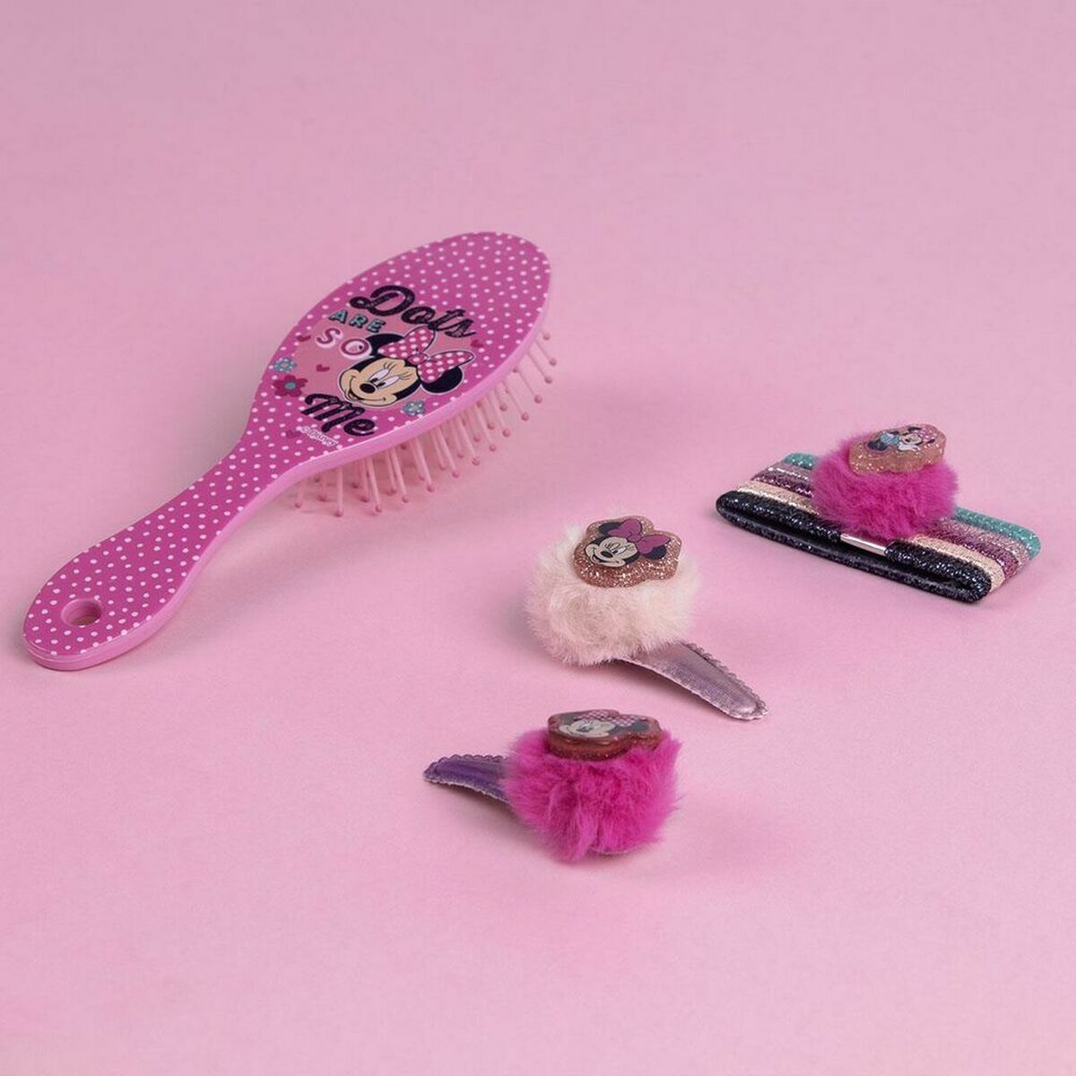 Child's Hairedressing Set Inca Minnie Mouse (8 Pieces)-1