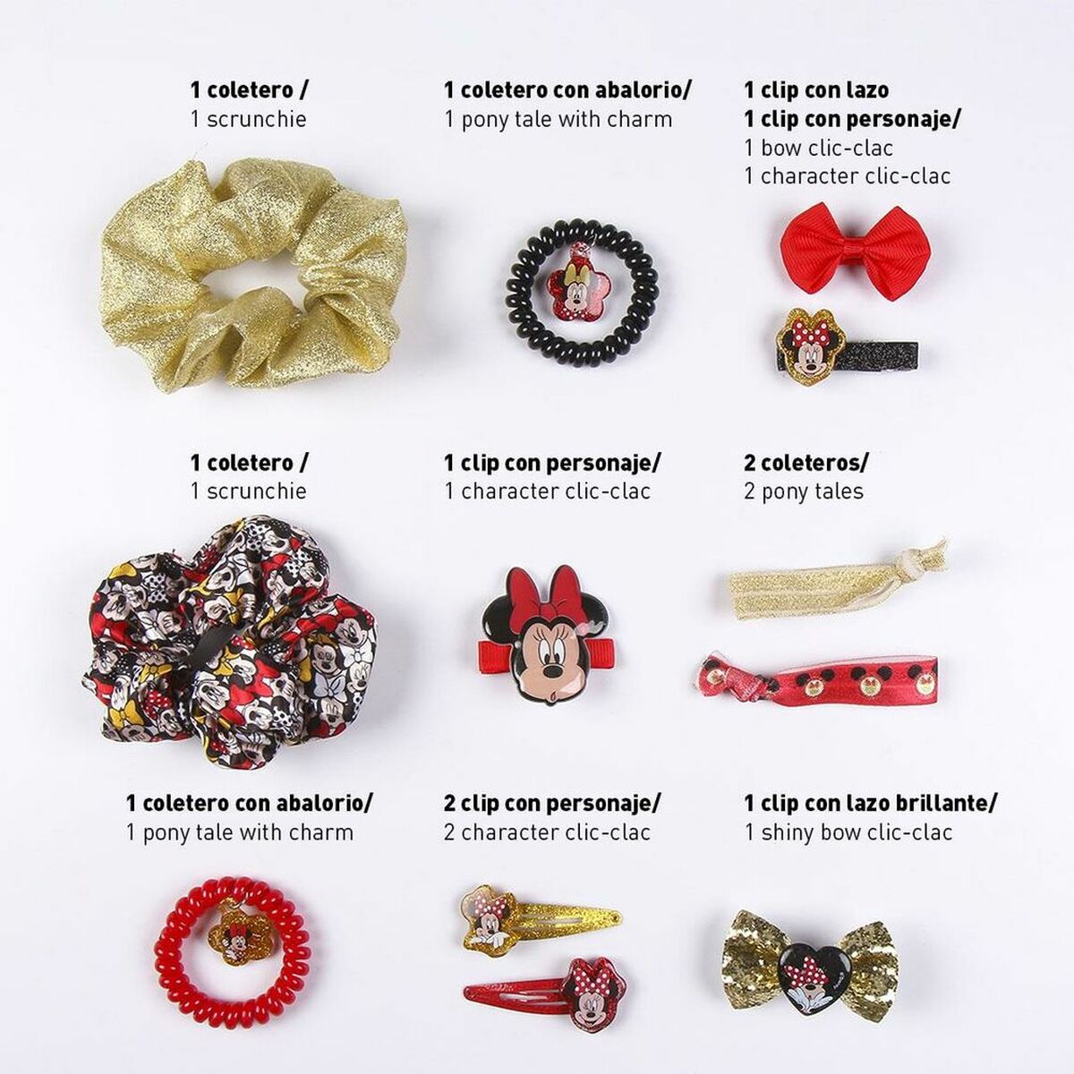 Bandă pentru cap Minnie Mouse (12 buc)-4