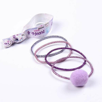 Accessori per capelli Frozen Lilla (8 Pezzi)