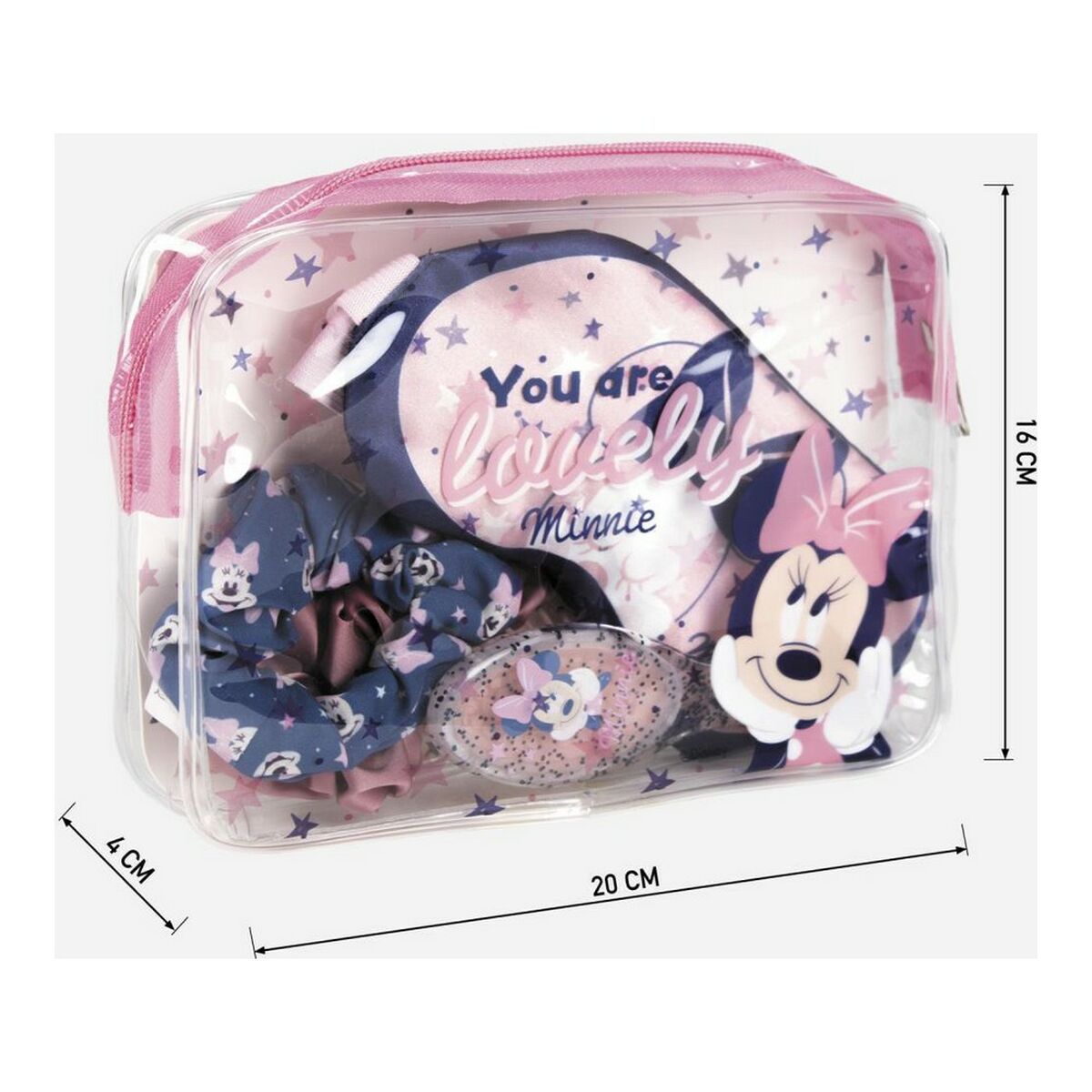 Kit de Belleza Accesorios Minnie Mouse (5 uds)-3