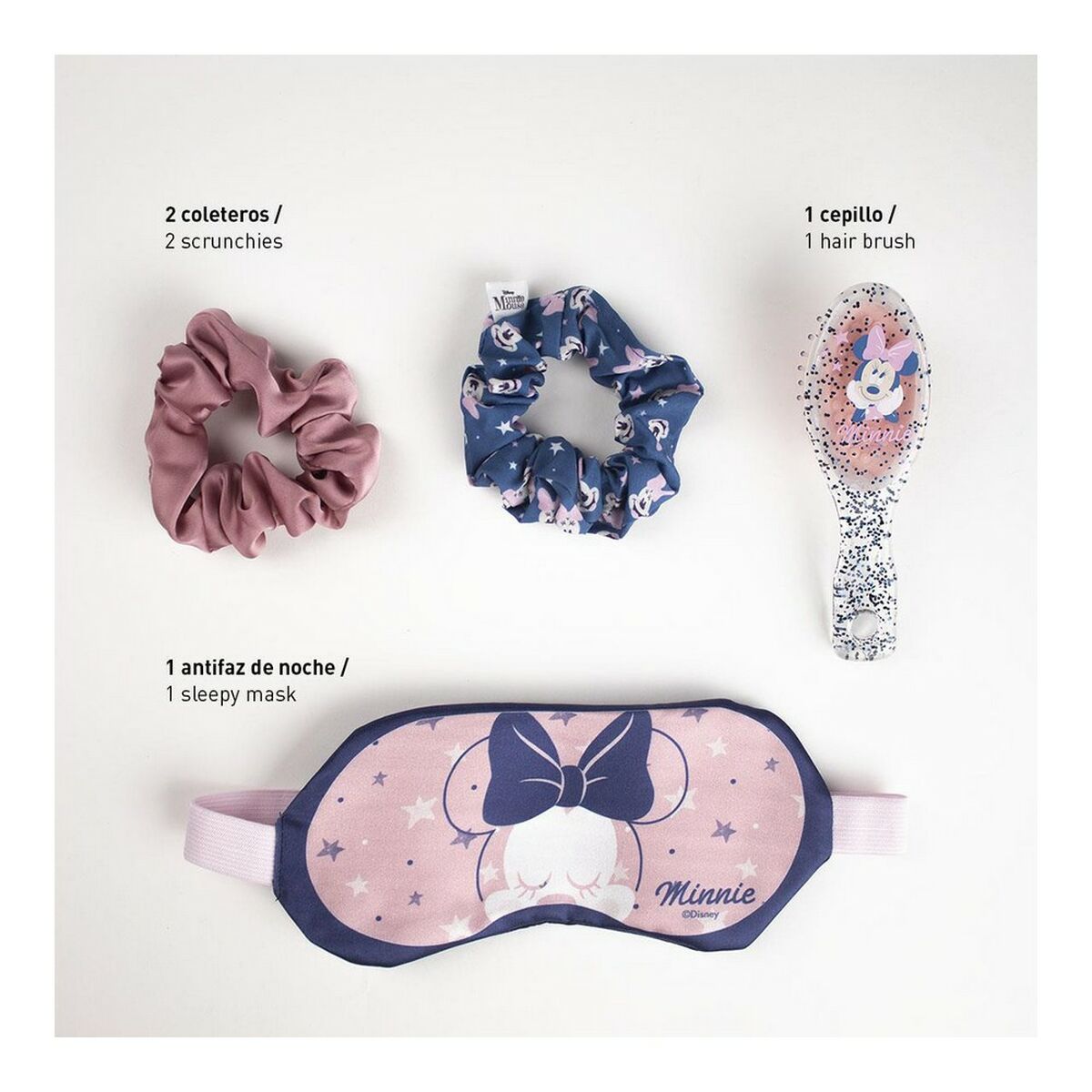 Kit de Belleza Accesorios Minnie Mouse (5 uds)-2