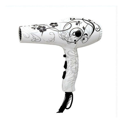 Sèche-cheveux Albi Pro Secador Flores Fleurs Blanches