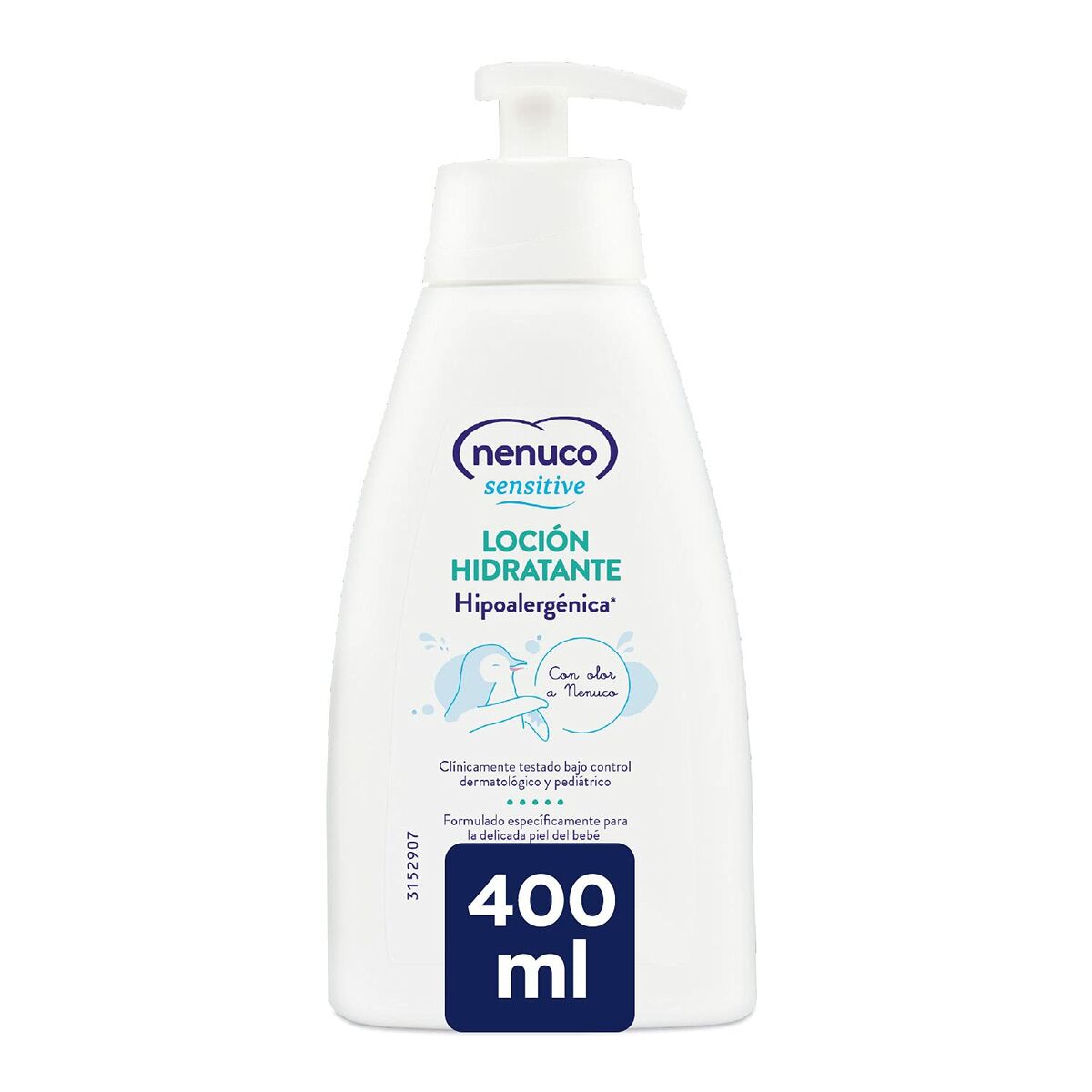 Lotion hydratante pour bébé Nenuco Nenuco Sensitive 400 ml-0