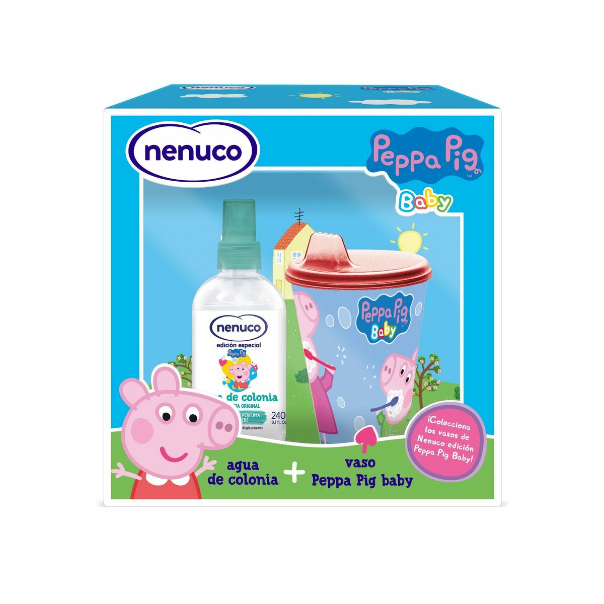 Kinderparfüm-Set Nenuco Peppa Pig 2 Stück-0