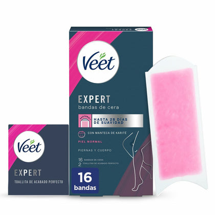 Körperhaarentfernungsstreifen Veet Expert (16 Einheiten)