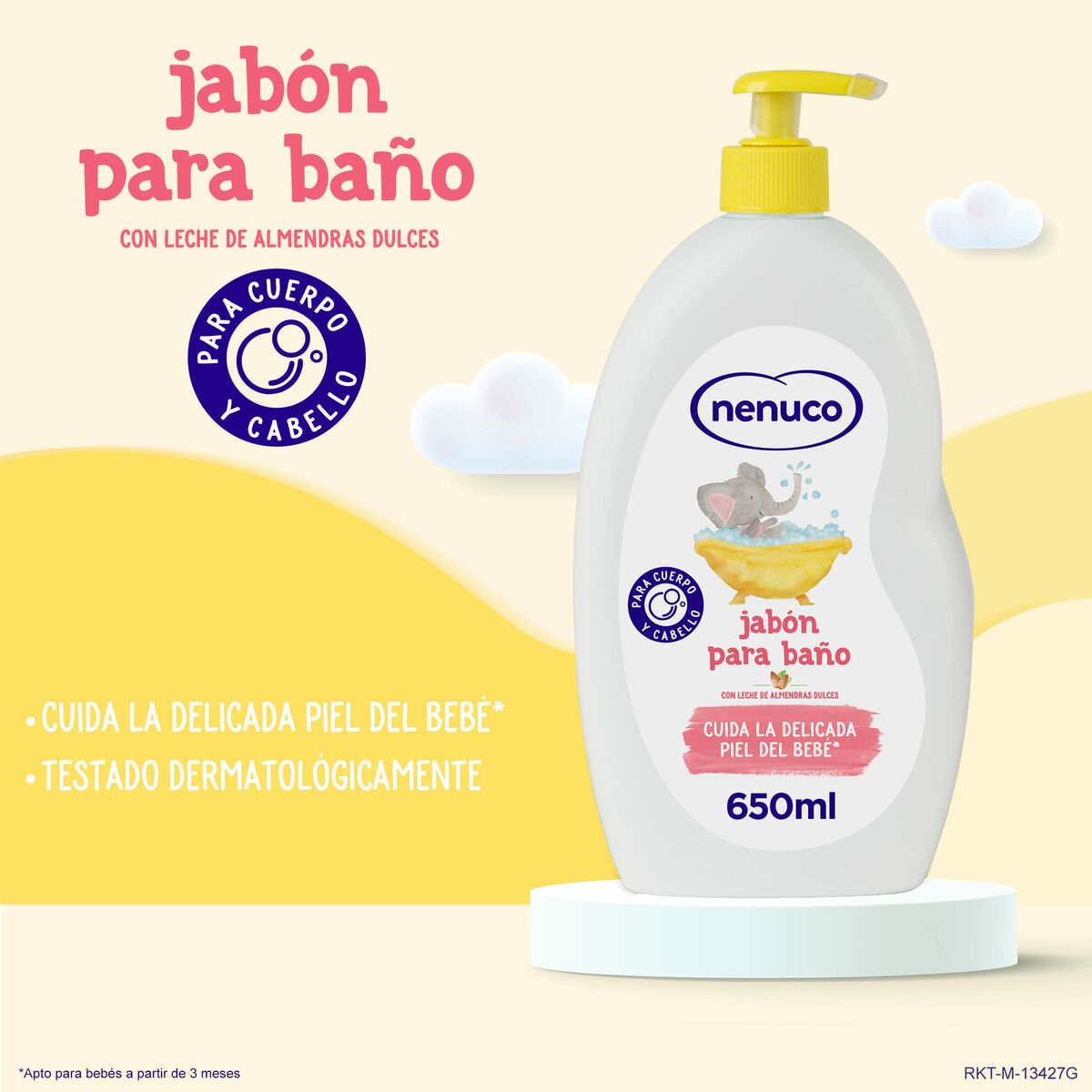 Profumo per bambini Nenuco BAÑO HIDRATANTE 650 ml-4
