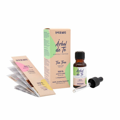 Feuchtigkeitsspendendes Öl Flor de Mayo Teebaum 20 ml