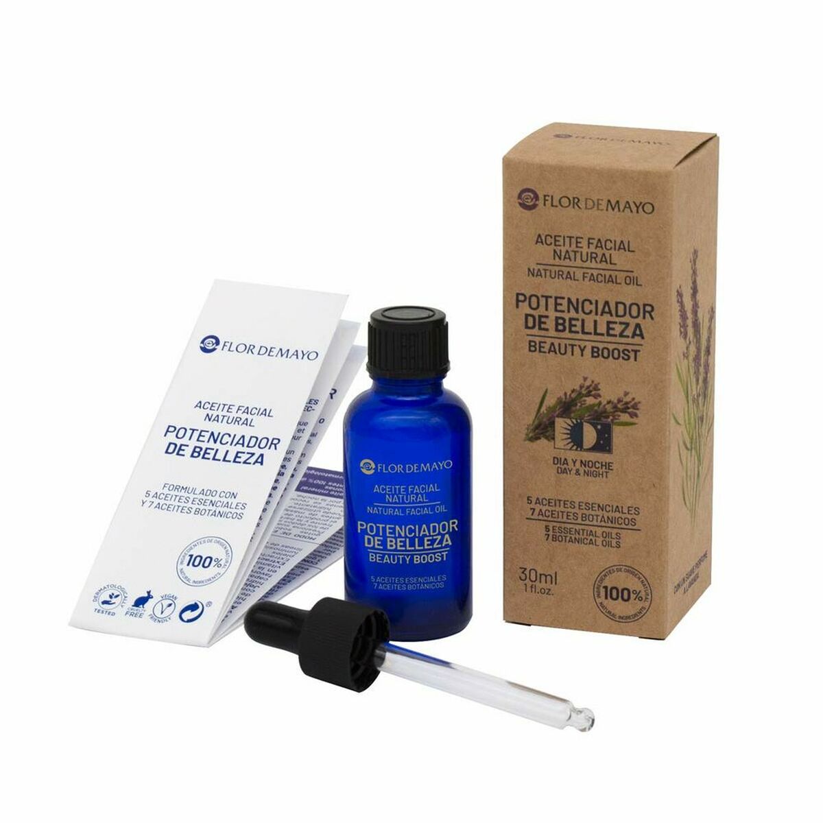 Gesichtsöl Flor de Mayo Aceite Natural 30 ml-0