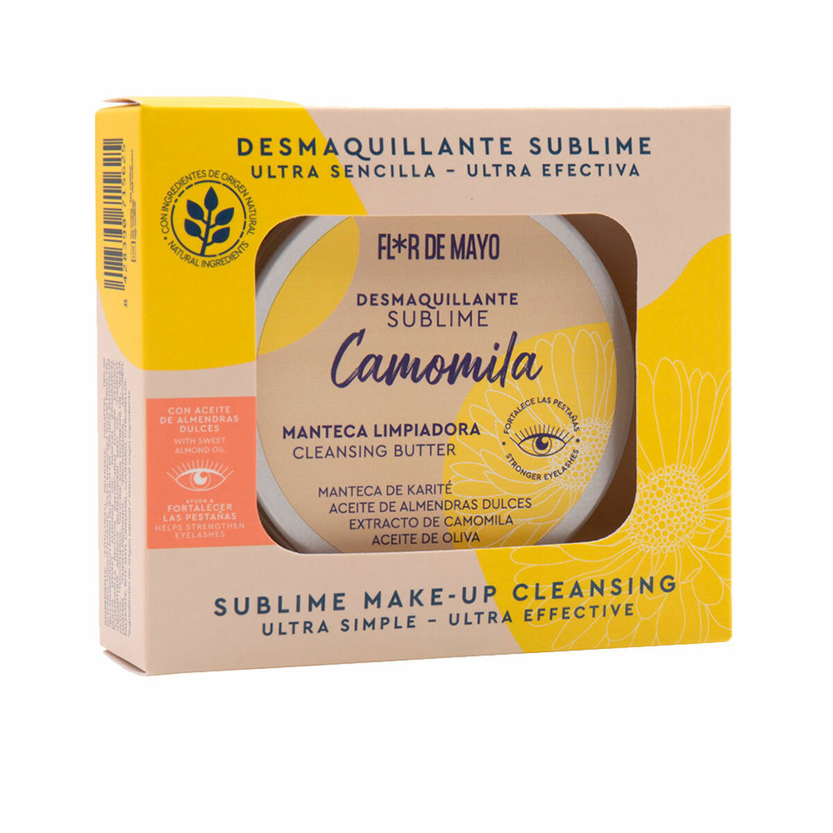 Struccante viso Flor de Mayo Sublime Camomila 80 g Detergente Camomile-0