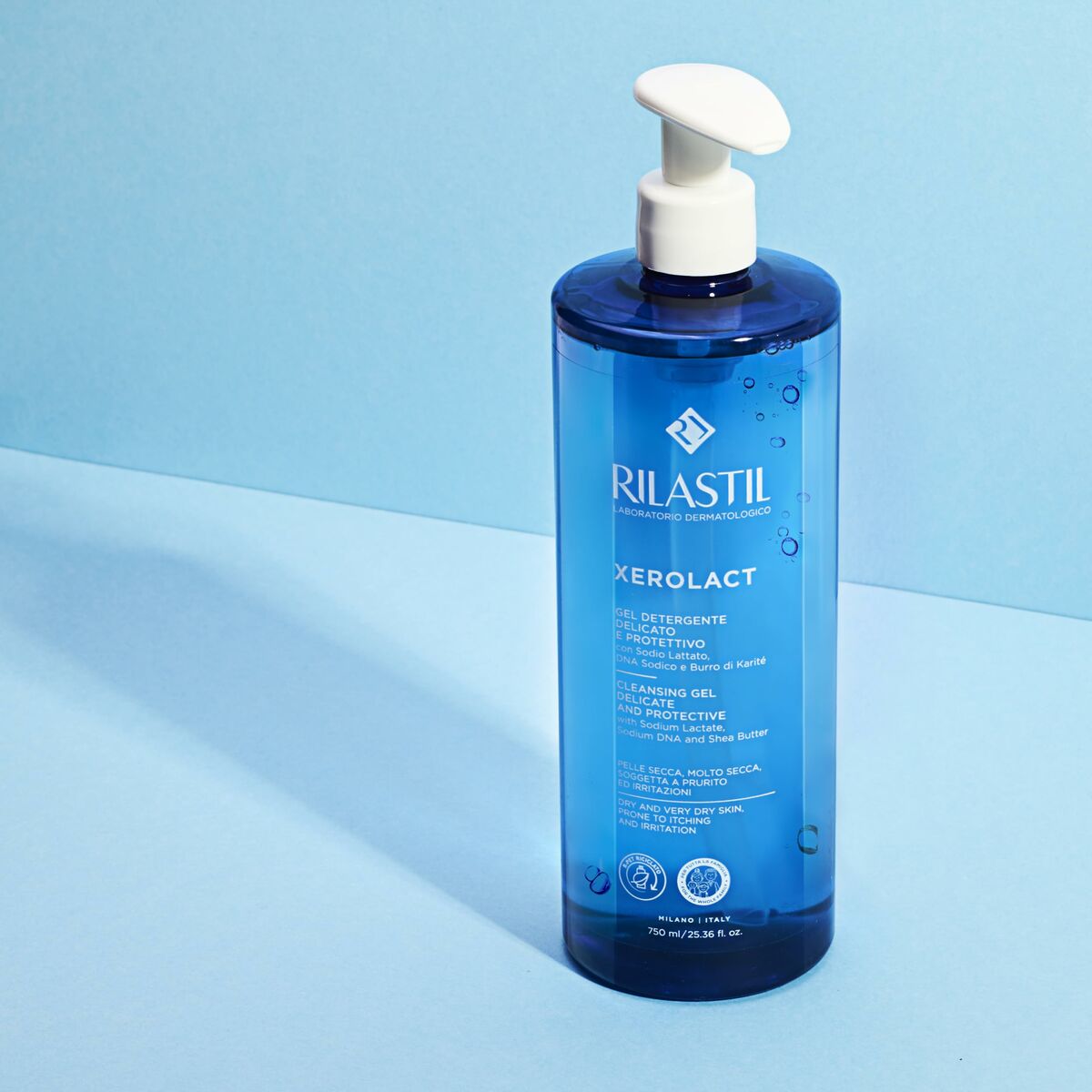Facial Cleansing Gel Rilastil XEROLACT 750 ml-6