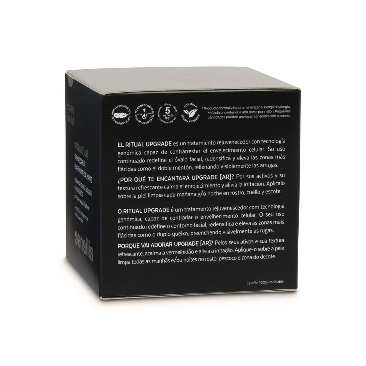 Beruhigende Creme Sensilis Upgrade AR Firming (50 ml)-2