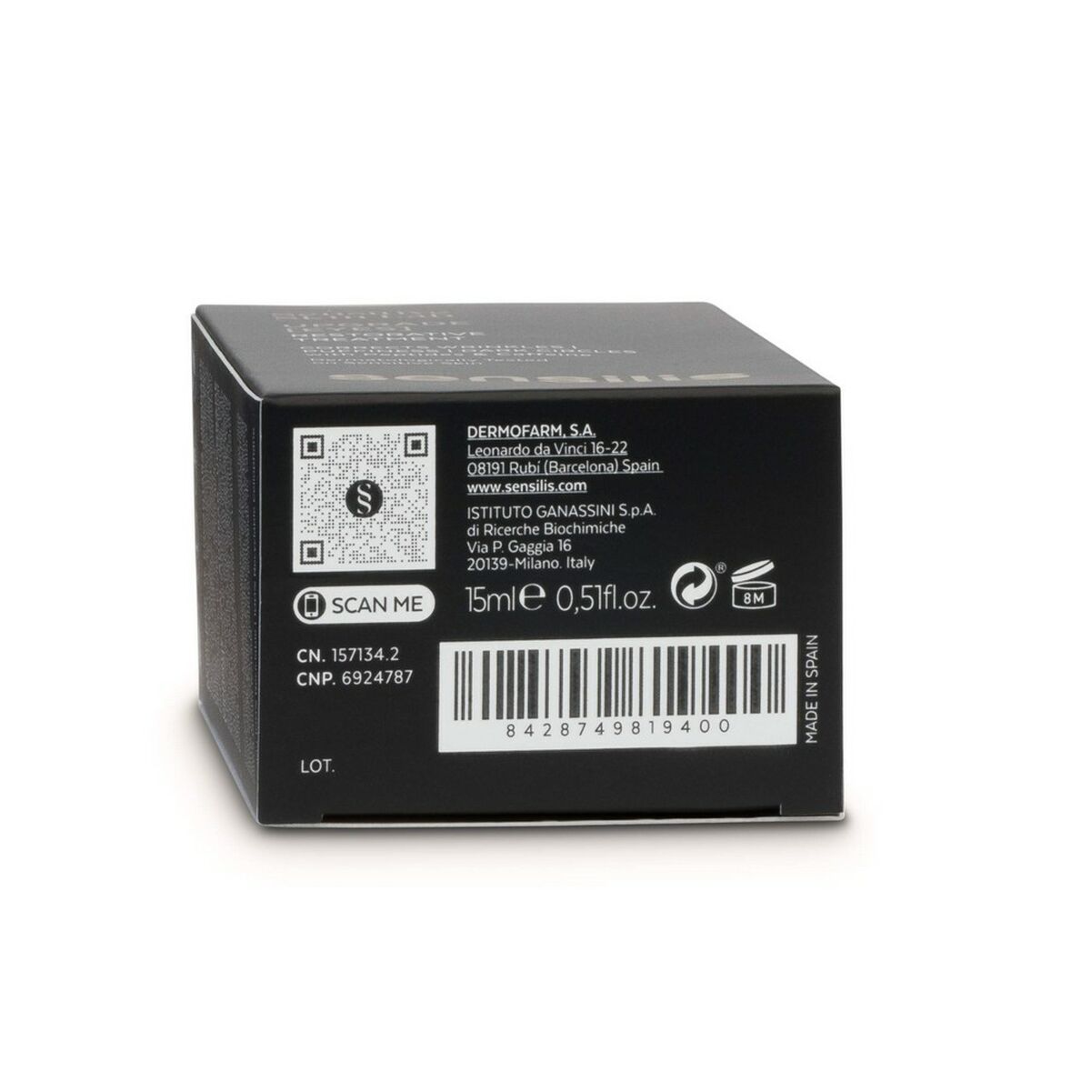 Eye Area Cream Sensilis Upgrade Firming (15 ml)-1