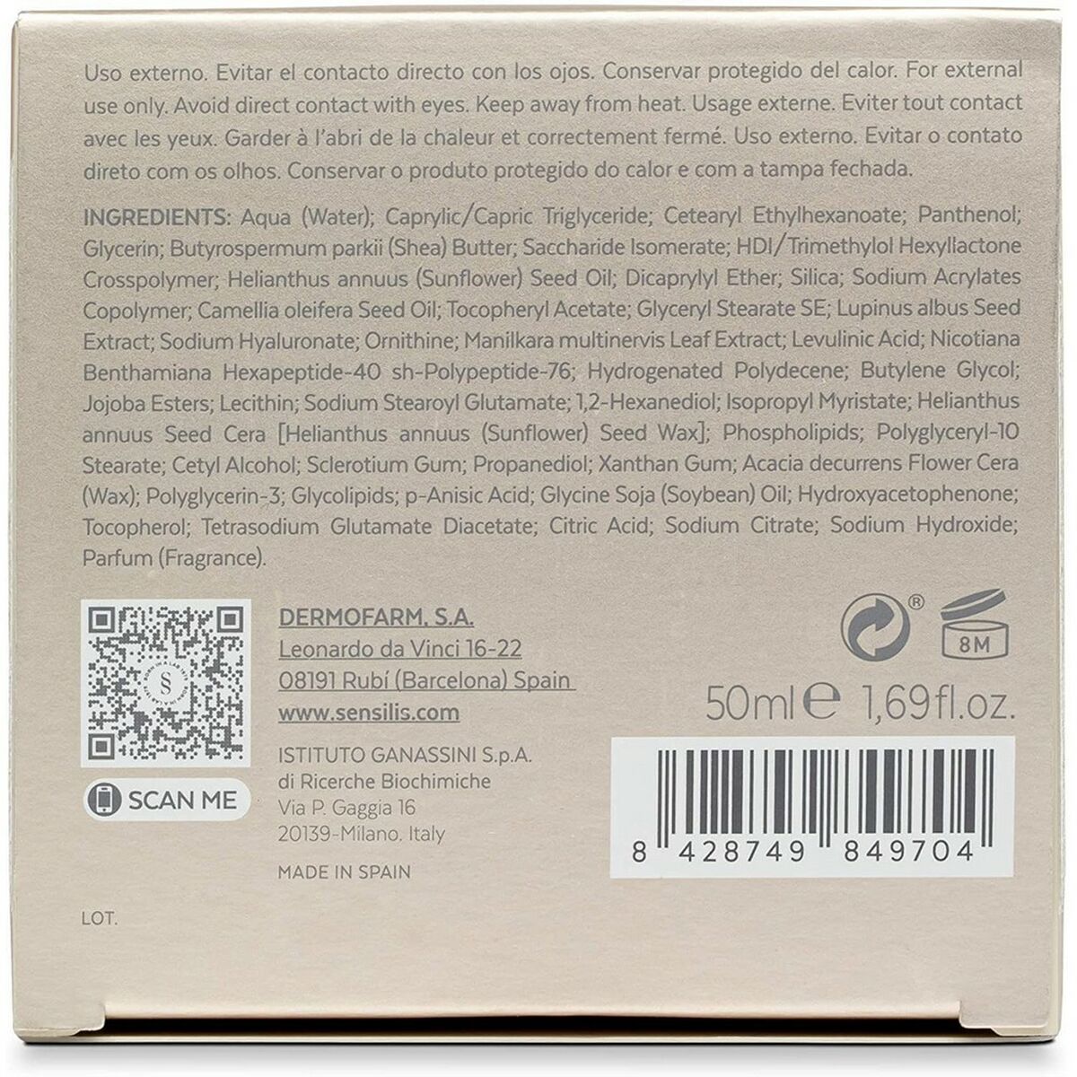 Day Cream Sensilis Eternalist A.G.E. (50 ml)-1