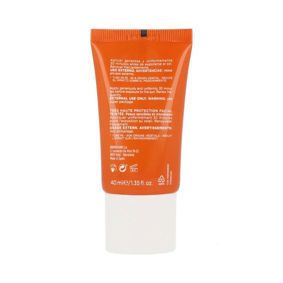 Sun Protection with Colour Rilastil Sun System Spf 50+ (50 ml)-3