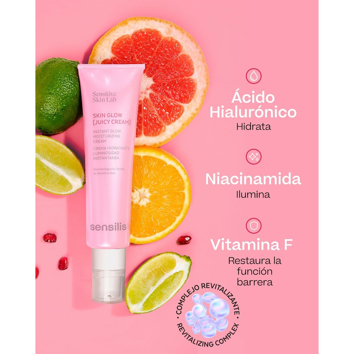 Day Cream Sensilis SKIN GLOW FACIAL 50 ml-1