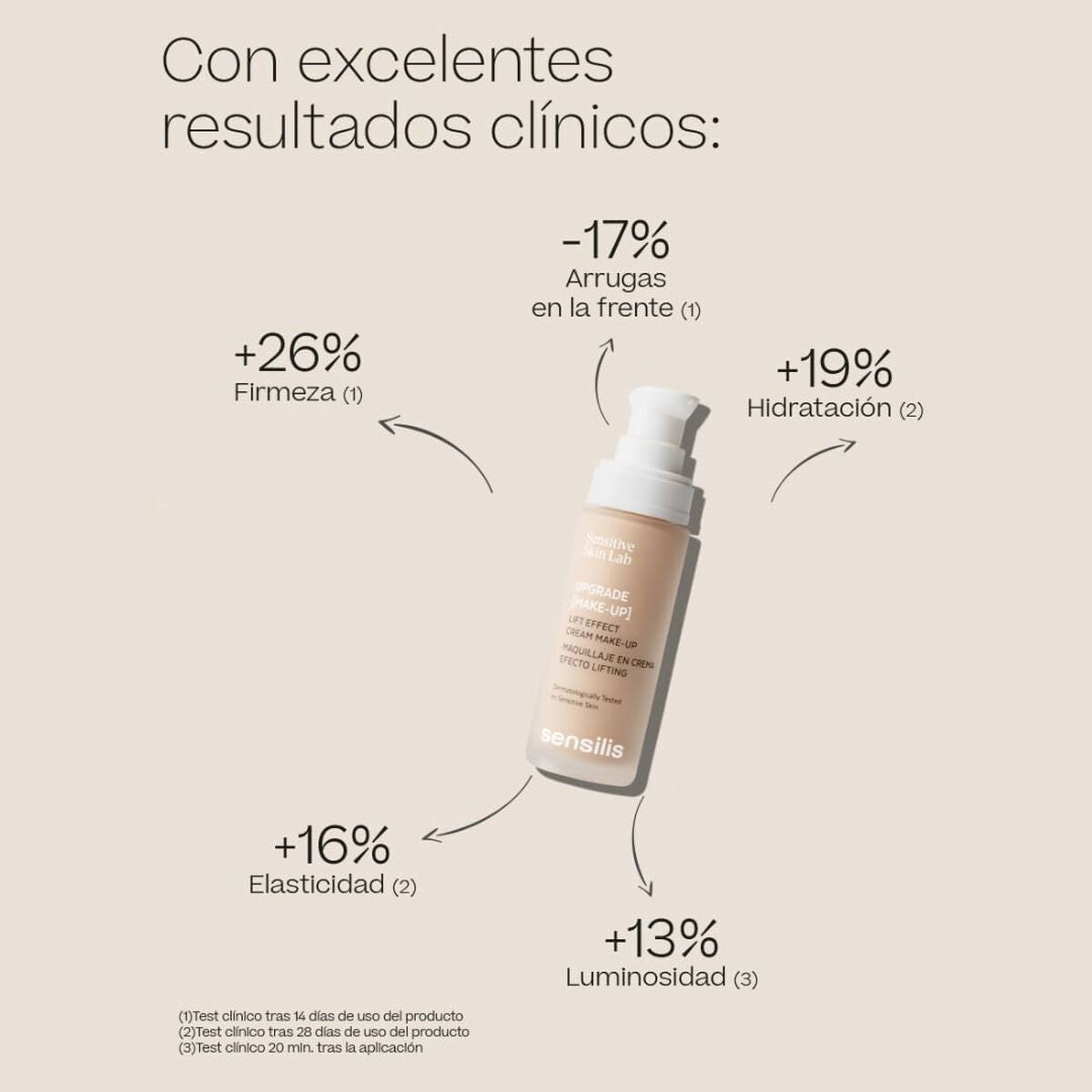 Crème Make-up Base Sensilis Upgrade [Make-Up] Nº 02 Miel rose 30 ml-1