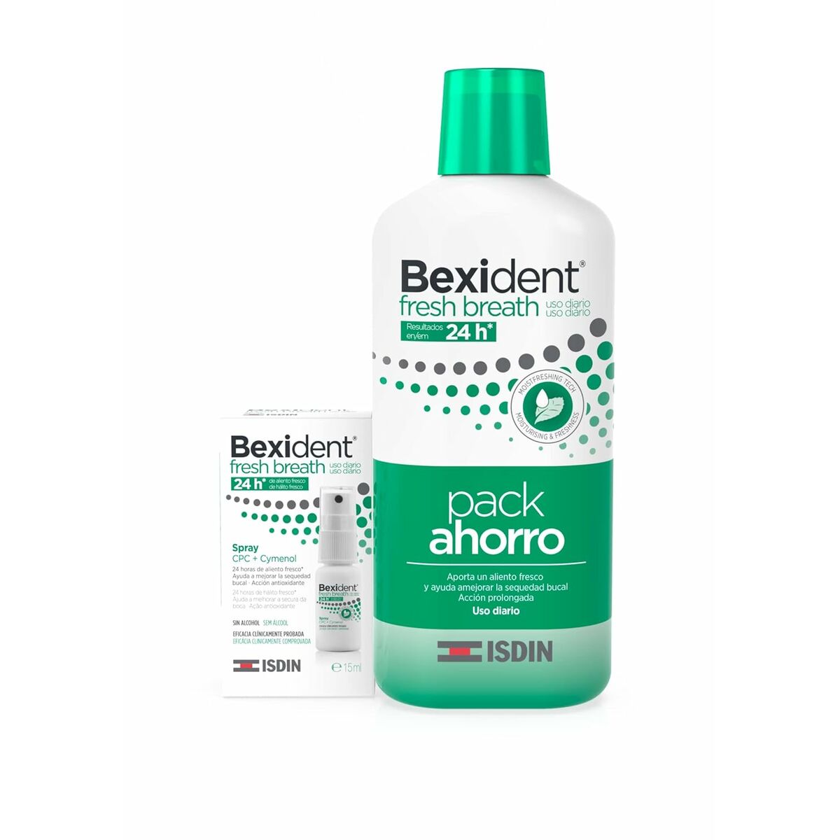 Oral Hygiene Set Isdin Bexident Fresh Breath (2 Pieces)-0
