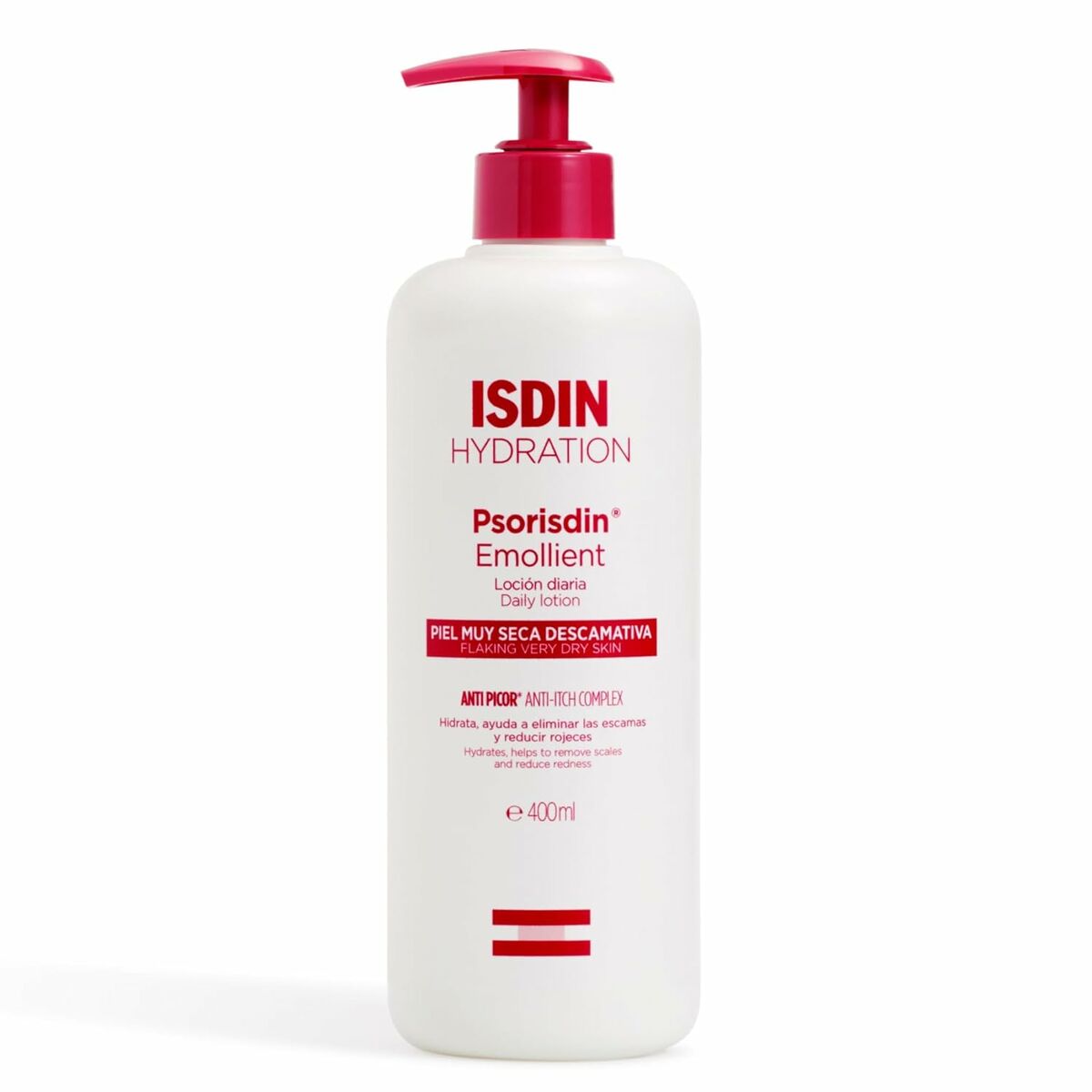 Lait corporel hydratant Isdin Psorisdin émolient 400 ml-0