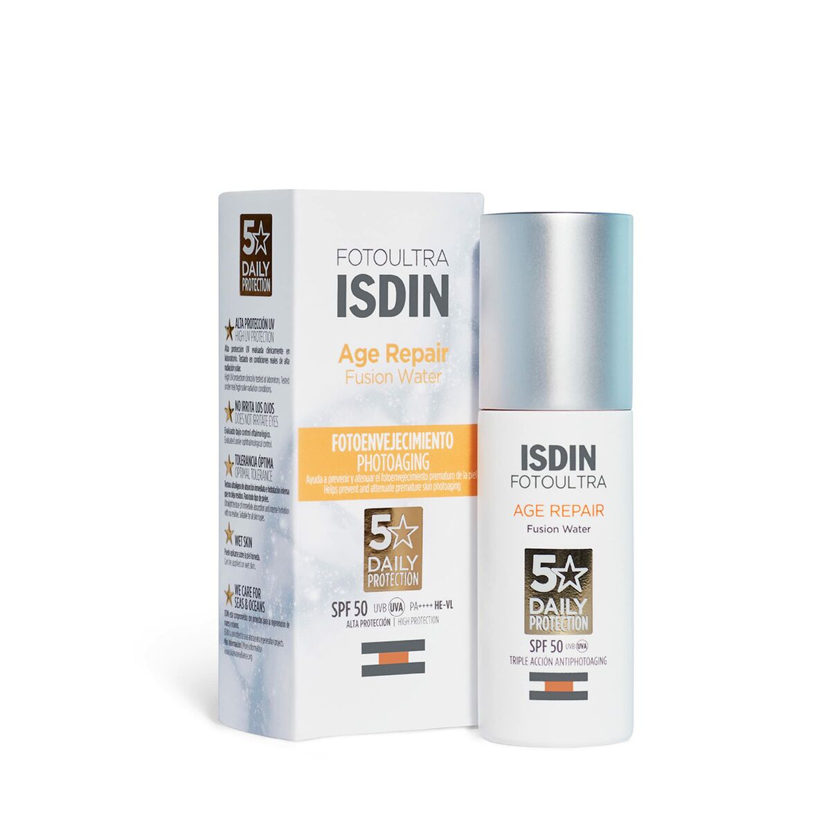 Crema Solare Viso Isdin Fusion Water Magic Glow Spf 50 50 ml-0