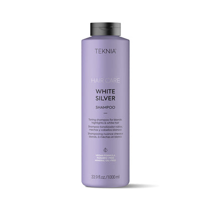 Shampoo Lakmé Teknia Haarpflege Weiß Silber (1 L)