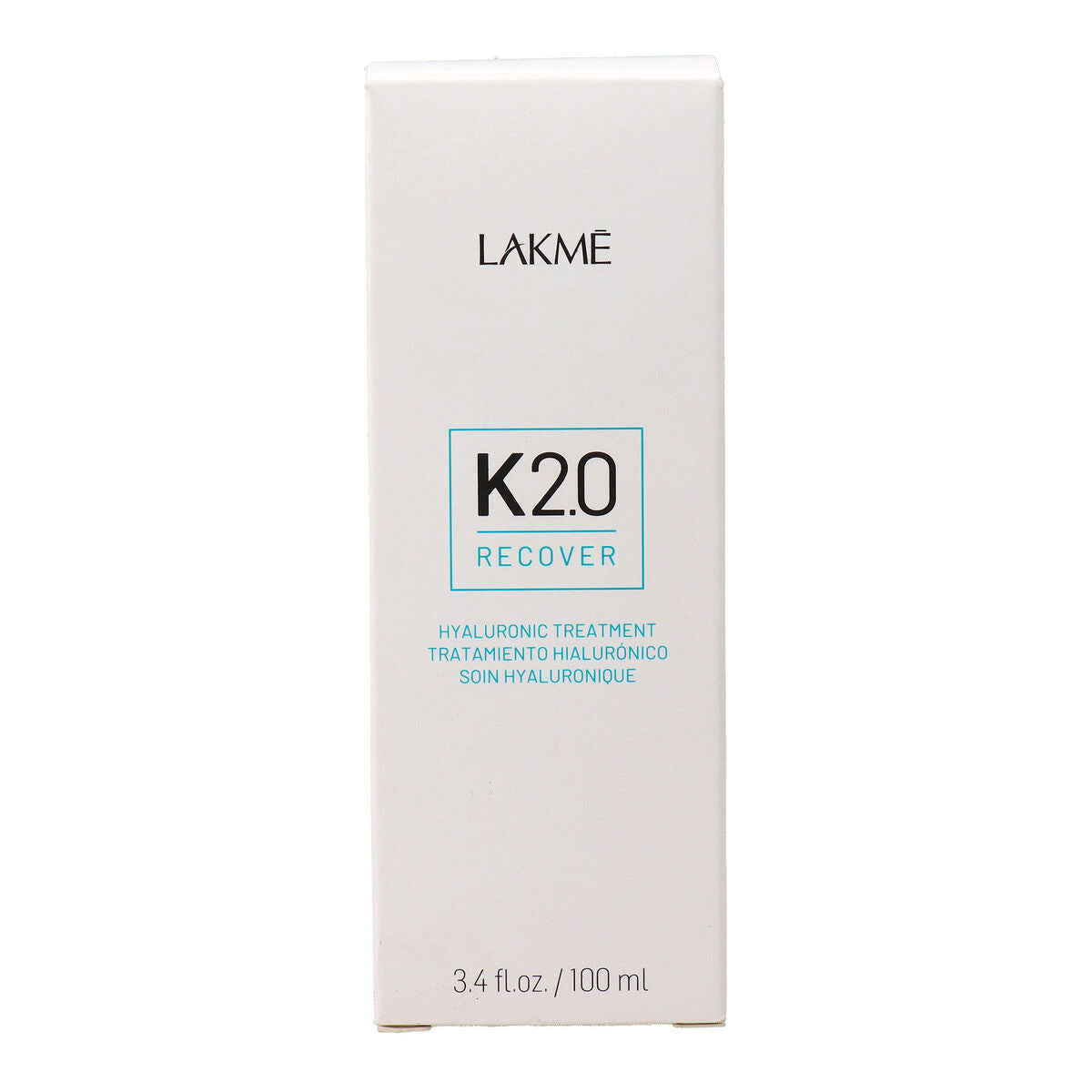 האָר סטרייטנינג באַהאַנדלונג Lakmé K2.0 מיט היאַלוראָניק זויער 100 מל-0