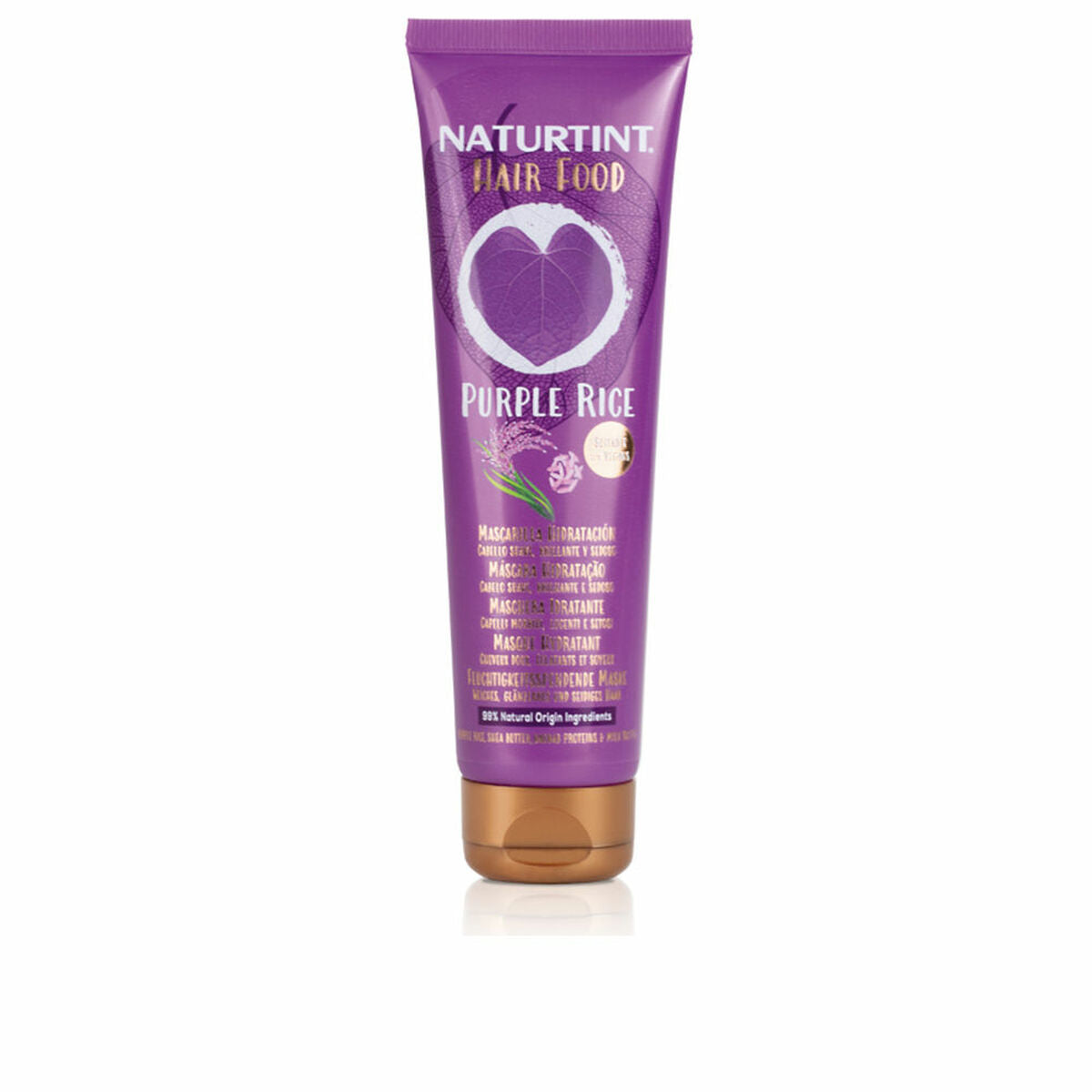Maschera per capelli Naturtint Hair Food Riso Viola 150 ml-0