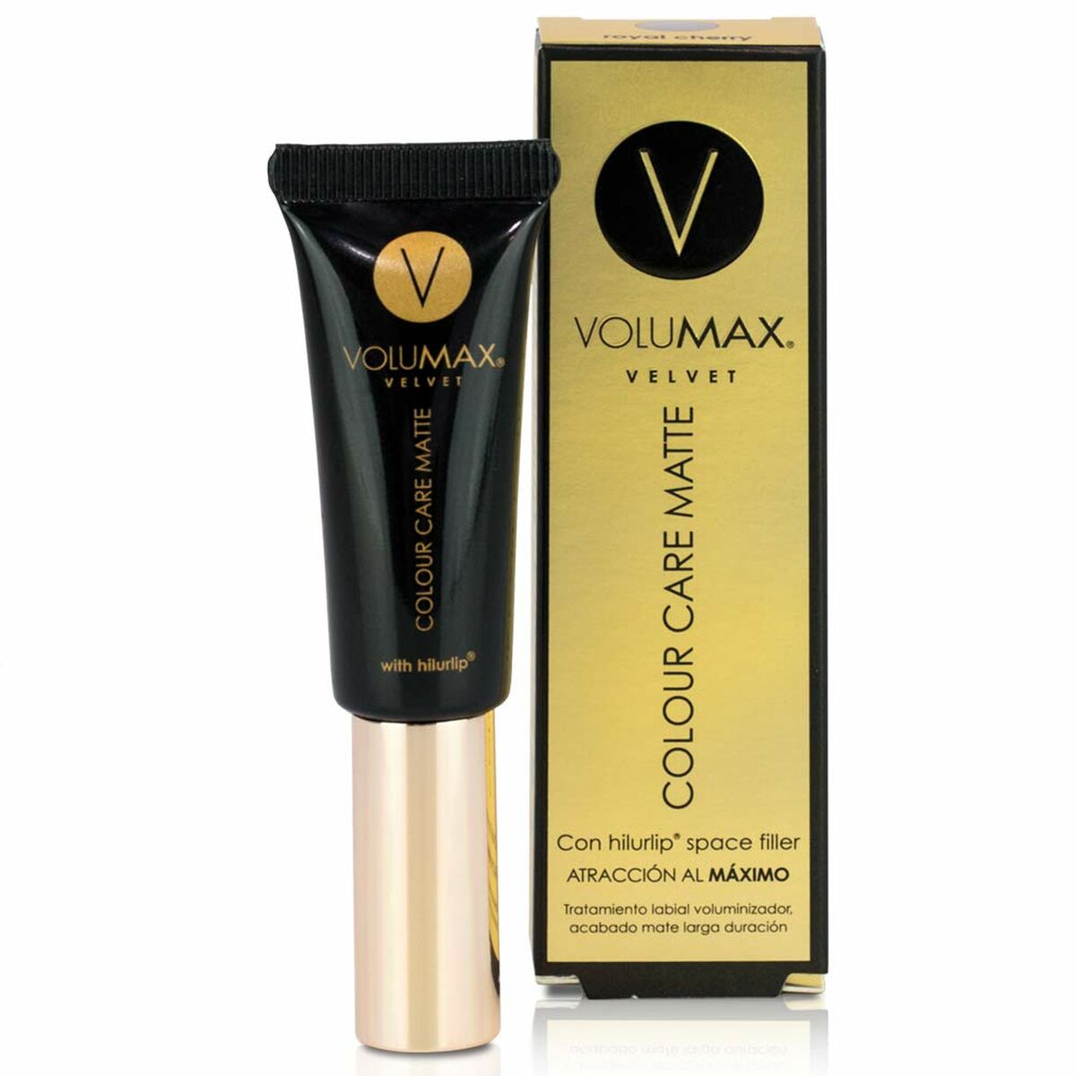 Baume à lèvres coloré Volumax Royal Cherry Velvet Mat 7,5 ml-0