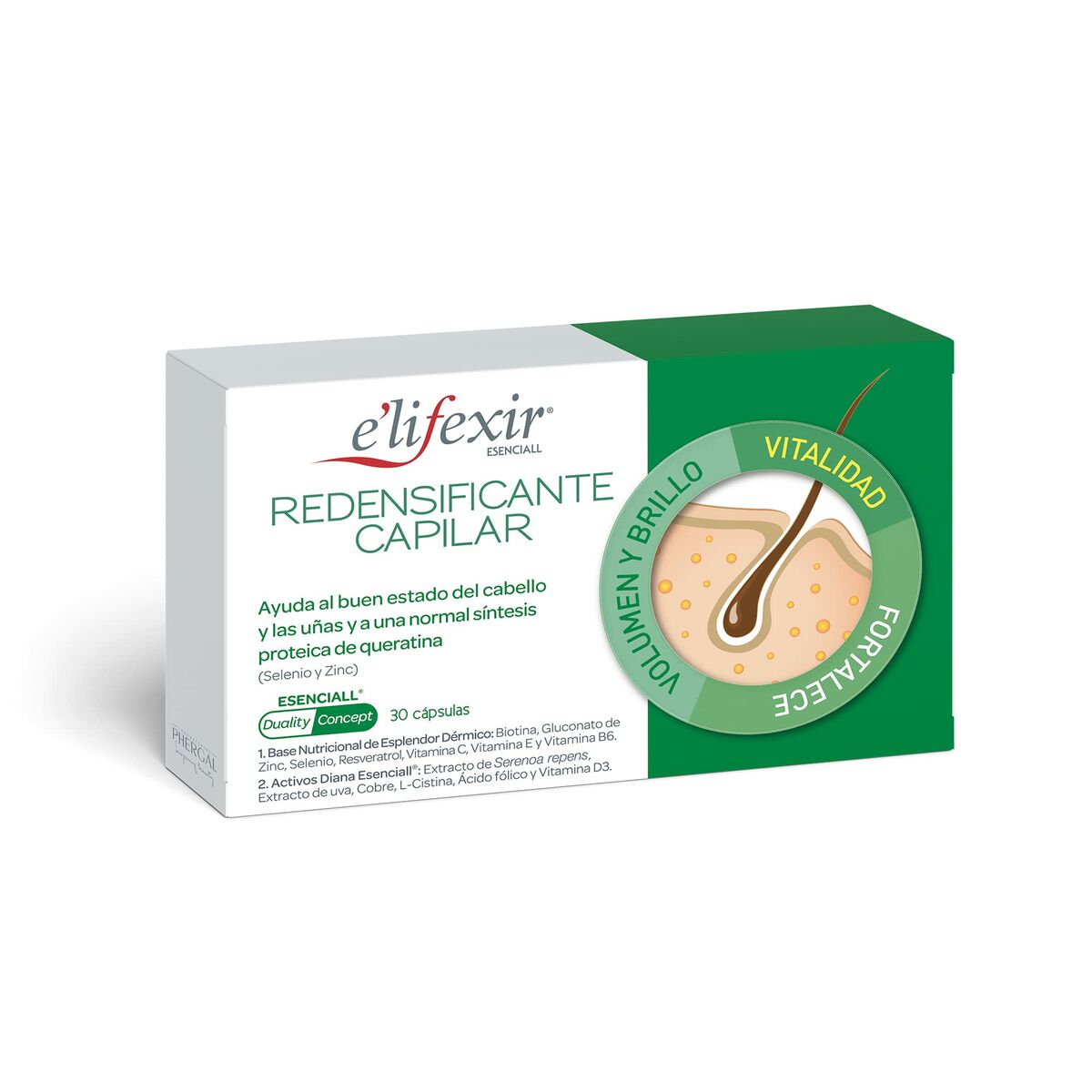 Trattamento anticaduta Elifexir Esenciall Capsule x 30-0