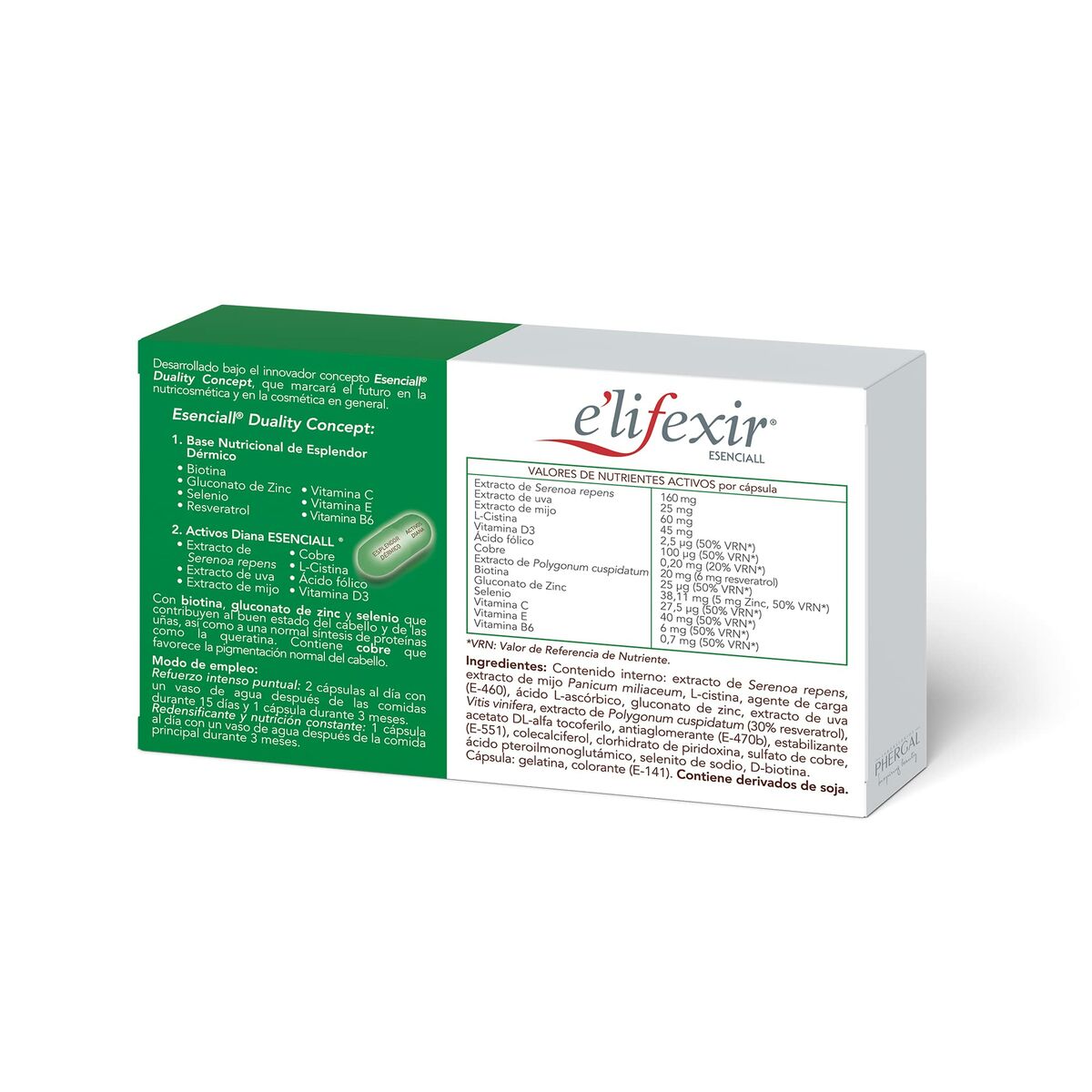 Trattamento anticaduta Elifexir Esenciall Capsule x 30-1
