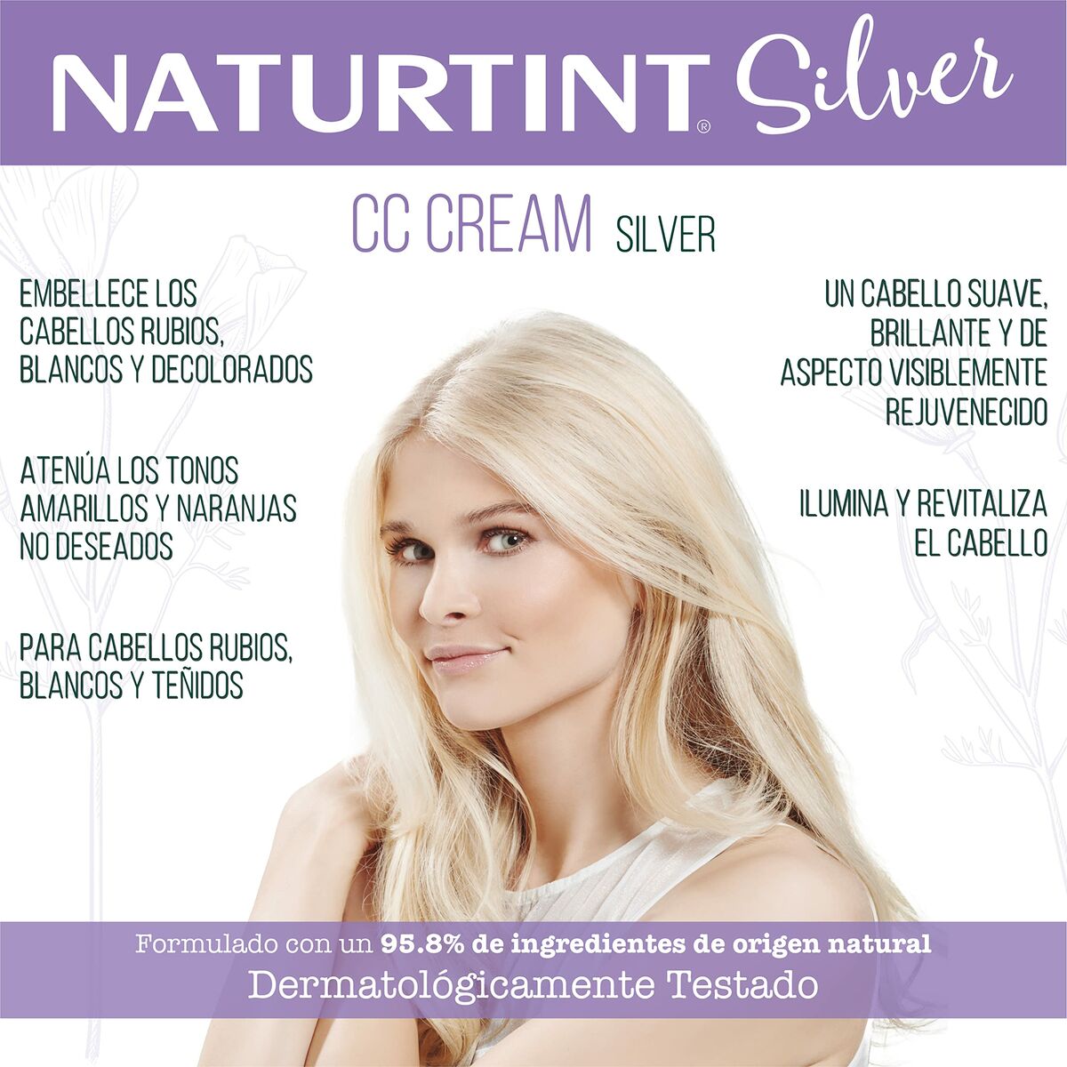 Maschera per capelli Naturtint ARGENTO 200 ml-6