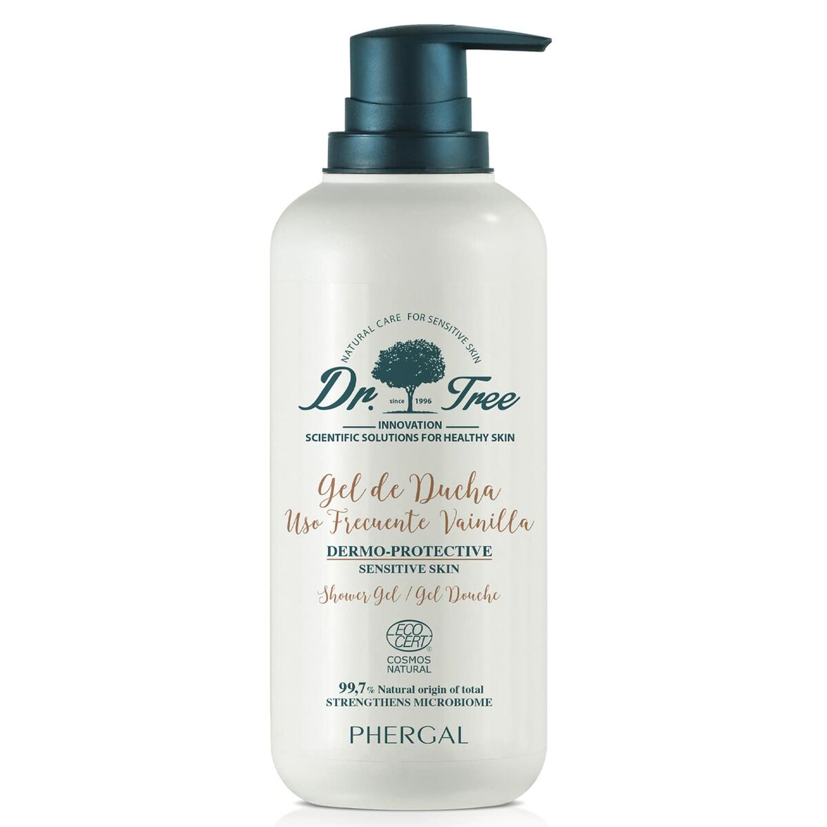 Shower Gel Dr. Tree   Sensitive skin Vanilla Daily use 500 ml-0