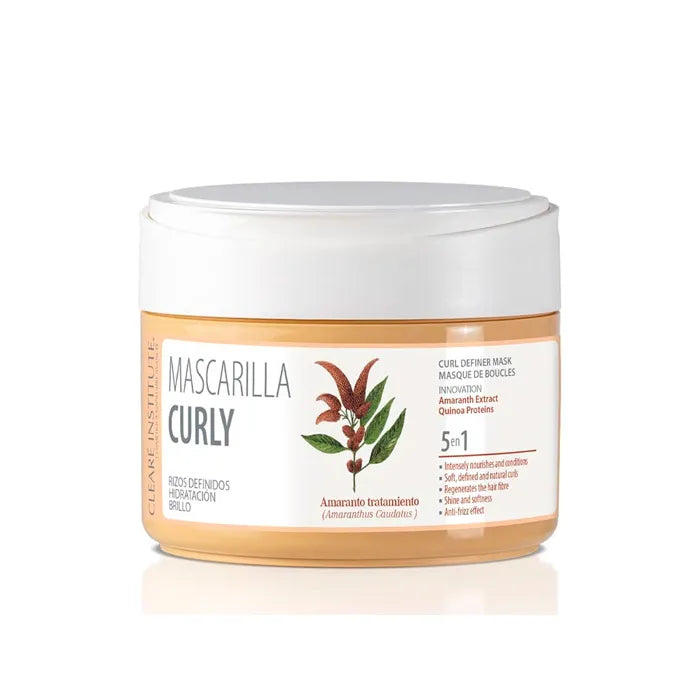 Clearé Institute Curly Curls Maschera Idratante Ricci Definiti 300 ml
