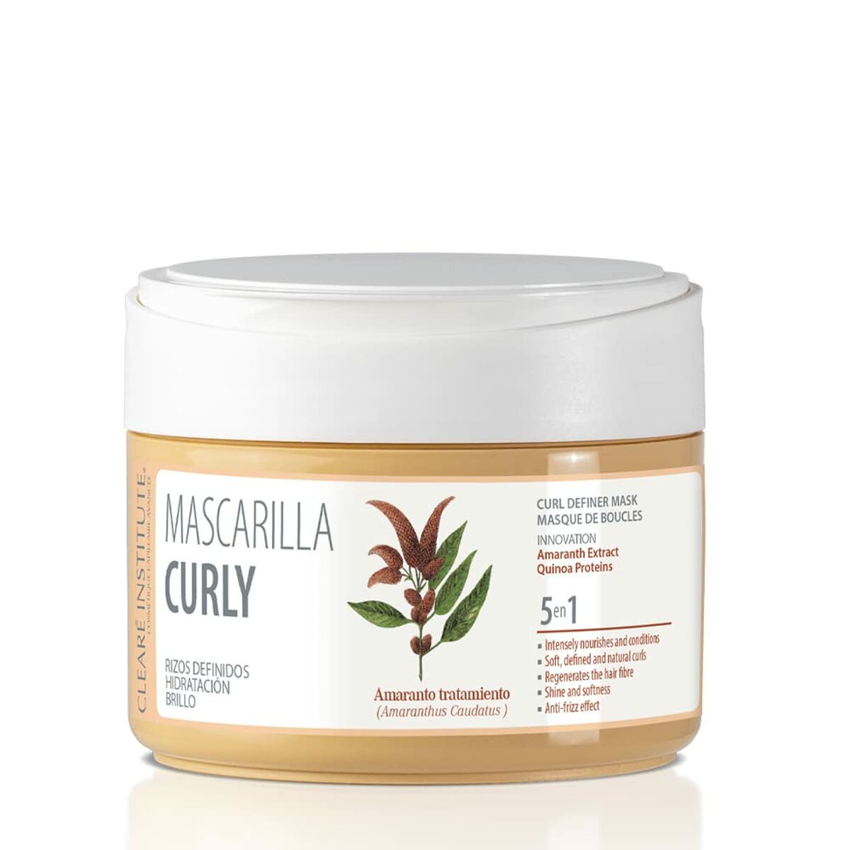 Maschera per capelli Clearé Institute Capelli ricci 300 ml-0