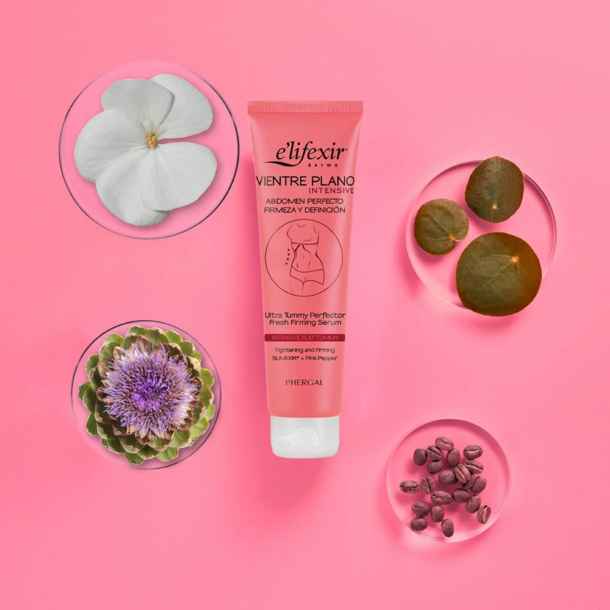 Sérum Fermeté Elifexir DERMO 150 ml Effet ventre plat-1