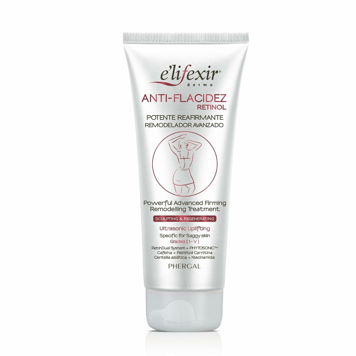 Straffende Körpercreme Elifexir DERMO 200 ml-0