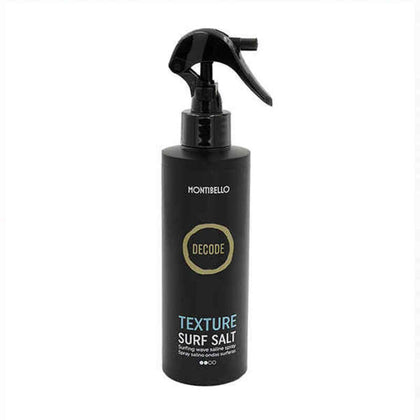 Acqua Styling per Ricci e Onde Decode Texture Surf Salt Montibello DTSS (200 ml)