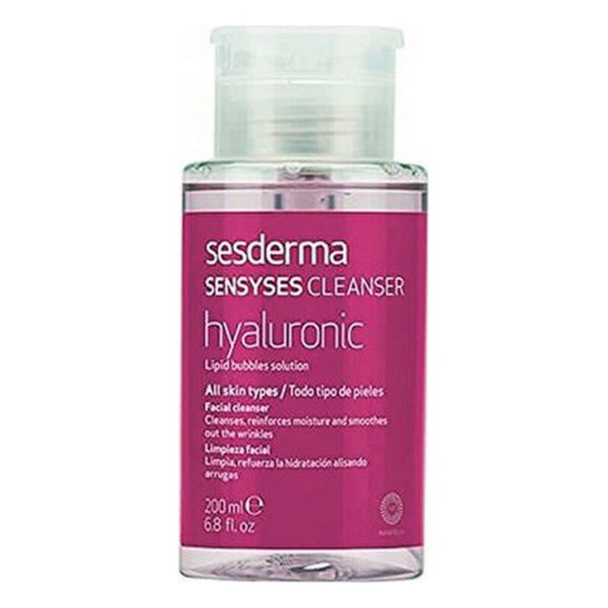 Gel detergente viso Sensyses Hyaluronic Sesderma Sensyses (200 ml) 200 ml-0