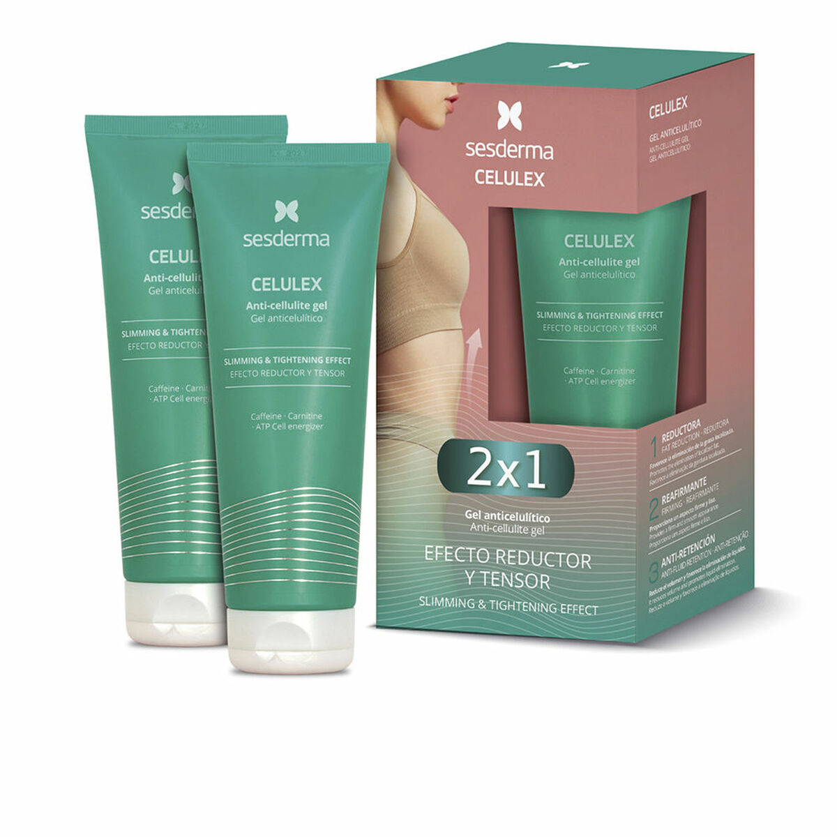 Gel anticelulitic Sesderma CELULEX 200 ml 2 Unitati-0