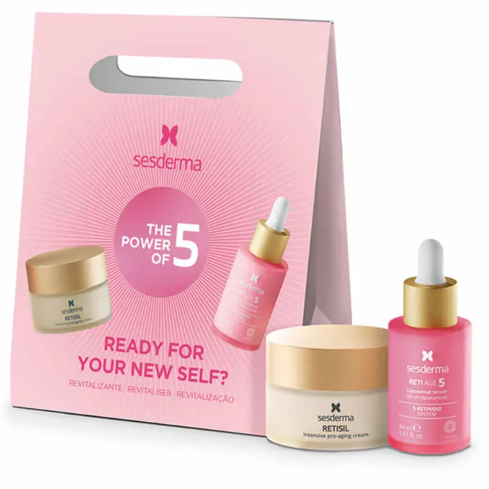 Sesderma Antiage Retisil crema 50 ml + Reti Age 5 Liposomal siero 30 ml cofanetto 2 pz