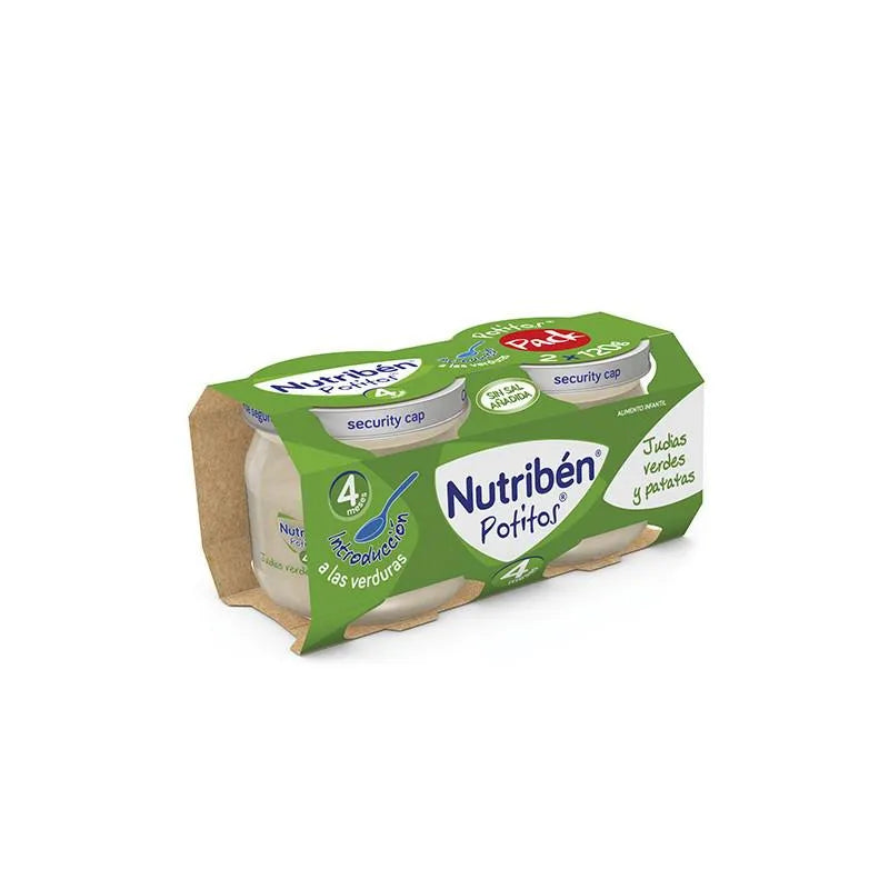 Nutriben Potito Introducción Bipack Judías Verdes Con Patatas 2x 120 g