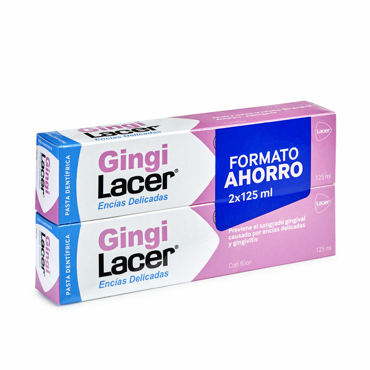 Toothpaste Sensitive Gums Lacer Gingi 2 x 125 ml (2 Pieces)-0