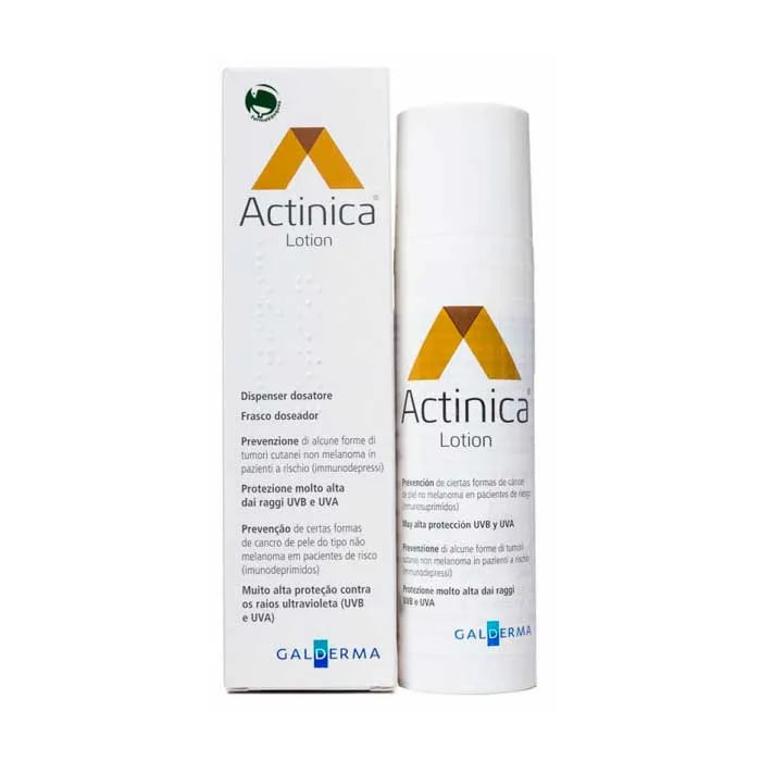 Galderma Actinica Lozione per la Prevenzione del Cancro della Pelle 80 ml